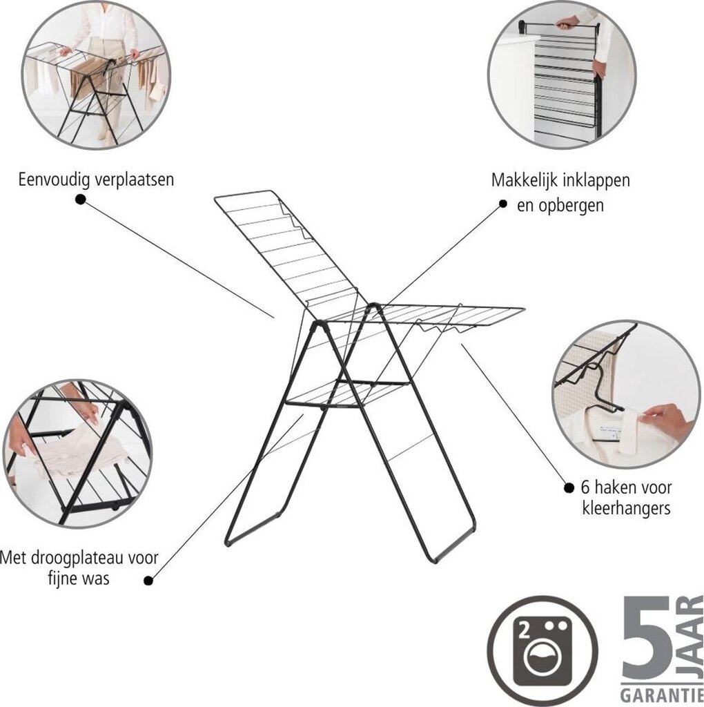 brabantia-hagon-droogrek-inklapbaar-20-meter-zwart-voorkant-05