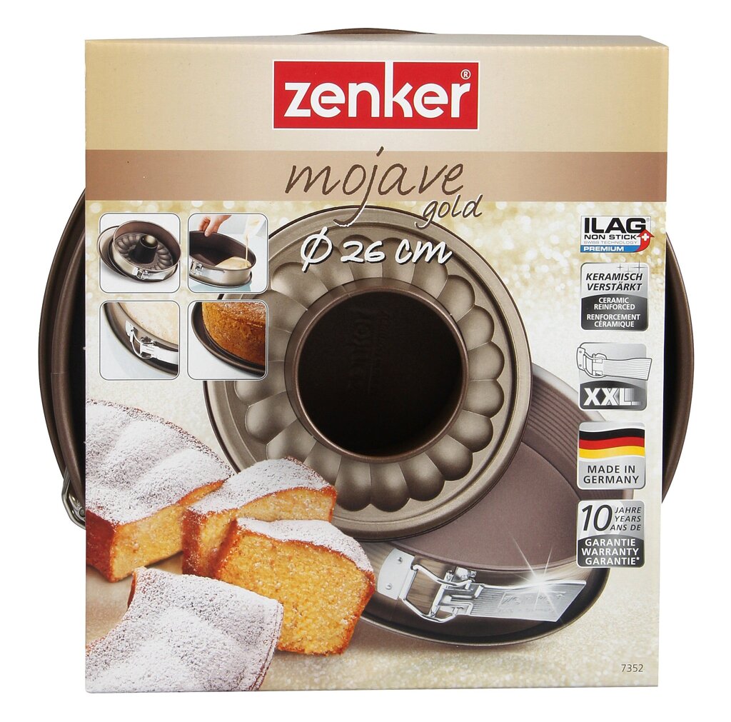 zenker-springvorm-met-vlakke-en-tulband-bodem-mojave-gold-26-cm-voorkant-03