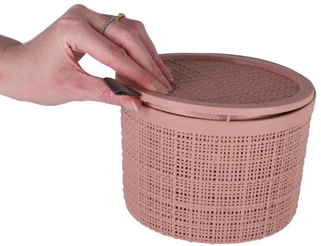 curver-jute-opbergmand-rond-2-liter-roze-voorkant-02