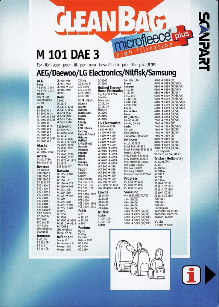 cleanbag-stofzuigerzakken-m101-DAE3-2