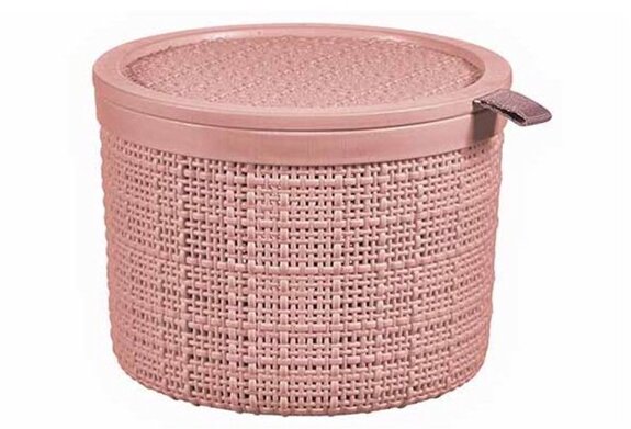 curver-jute-opbergmand-rond-2-liter-roze-voorkant-01