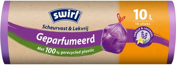 swirl-pedaalemmerzakken-geparfumeerd-vanille-lavendel-met-trekband-10-liter-14-stuks-voorkant-01