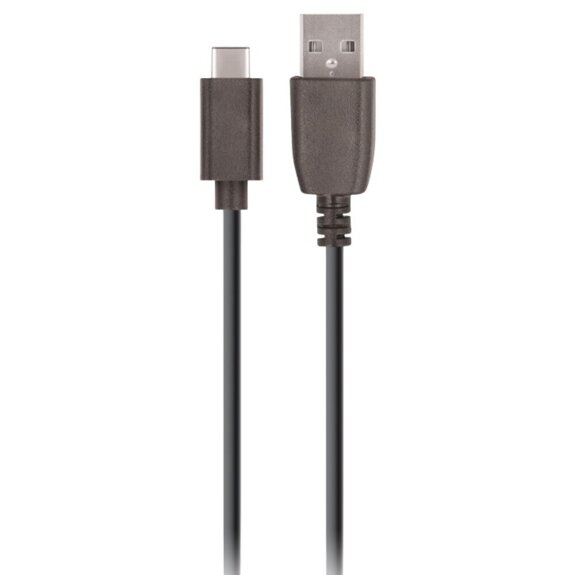 maxlife-usb-usb-c-kable-0,5-m-zwart-voorkant-01
