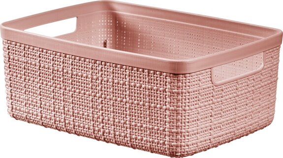 curver-jute-opbergmand-maat-s-5-liter-roze-voorkant-01
