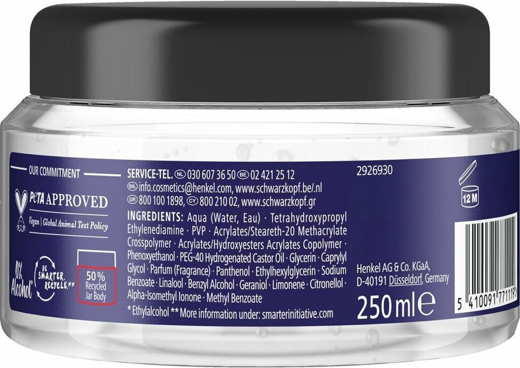 taft-men-power-gel-hold-6-250-ml-voorkant-02