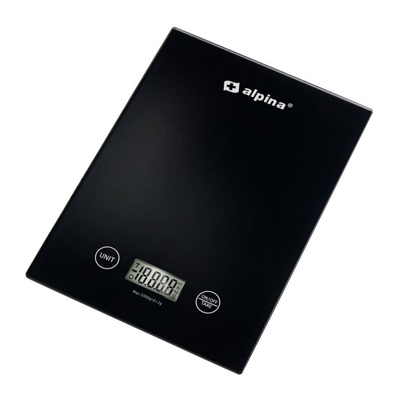 alpina-keukenweegschaal-5-kg-zwart-voorkant-01