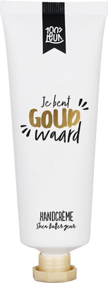 100%leuk-handcreme-tube-75-ml-je-bent-goud-waard-voorkant-01