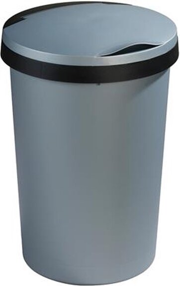 sunware-twinga-prullenbak-met=klepdeksel-45-liter-voorkant-01