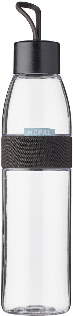 mepal-ellipse-waterfles-700-ml-nordic-black-voorkant-01