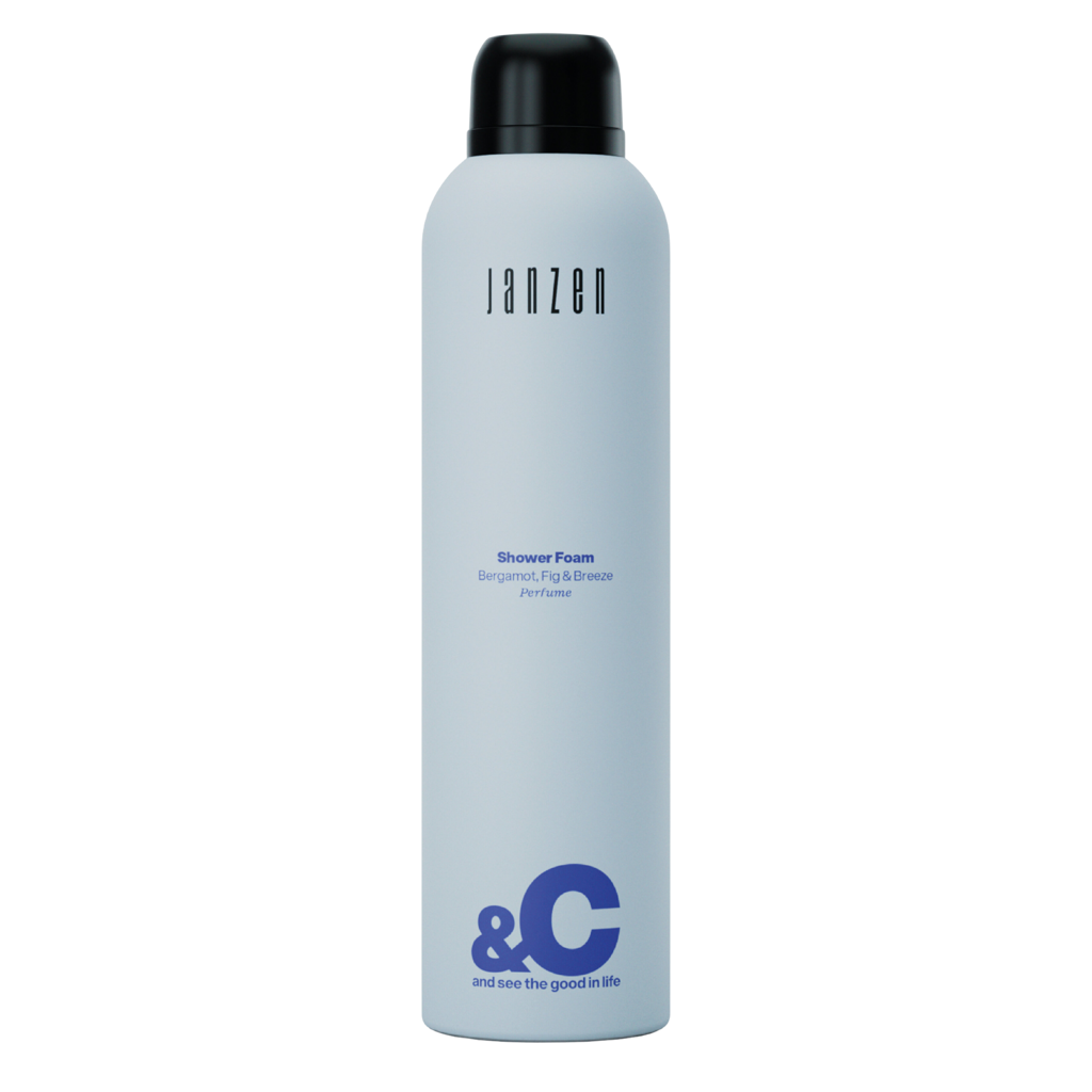 JANZEN SHOWER FOAM &C BERGAMOT, FIG & BREEZE - 200 ML