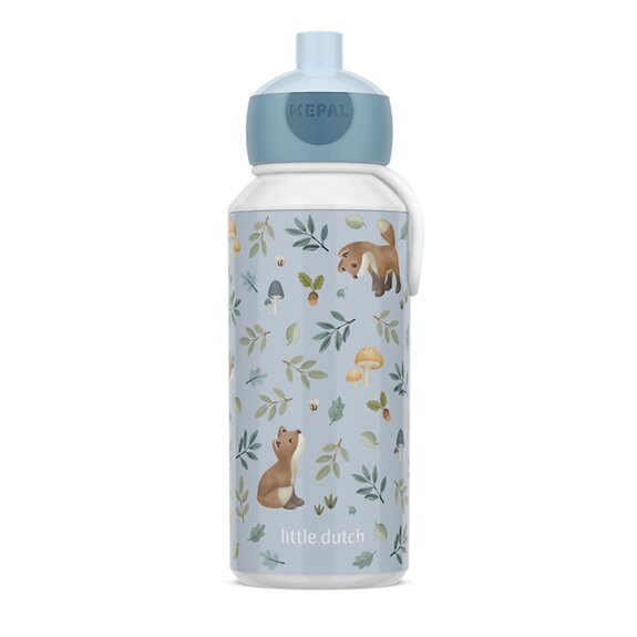 mepal-campus-pop-up-drinkfles-400-ml-forst-friends-voorkant-01