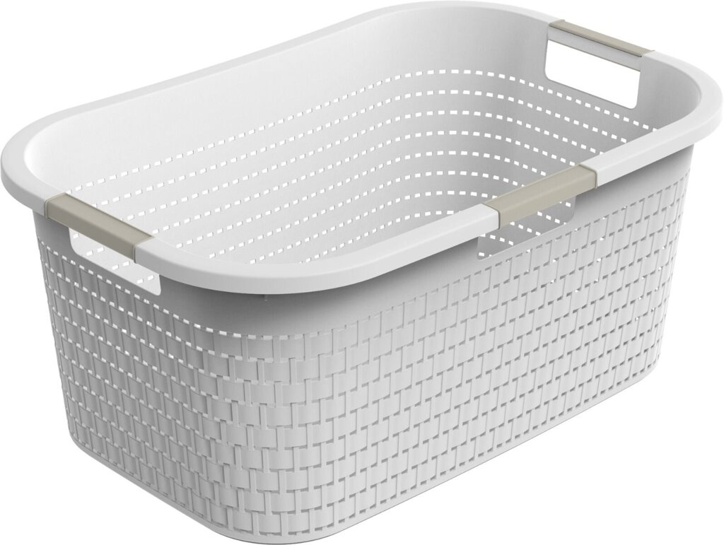 rotho-wasmand-country-wit-40-liter