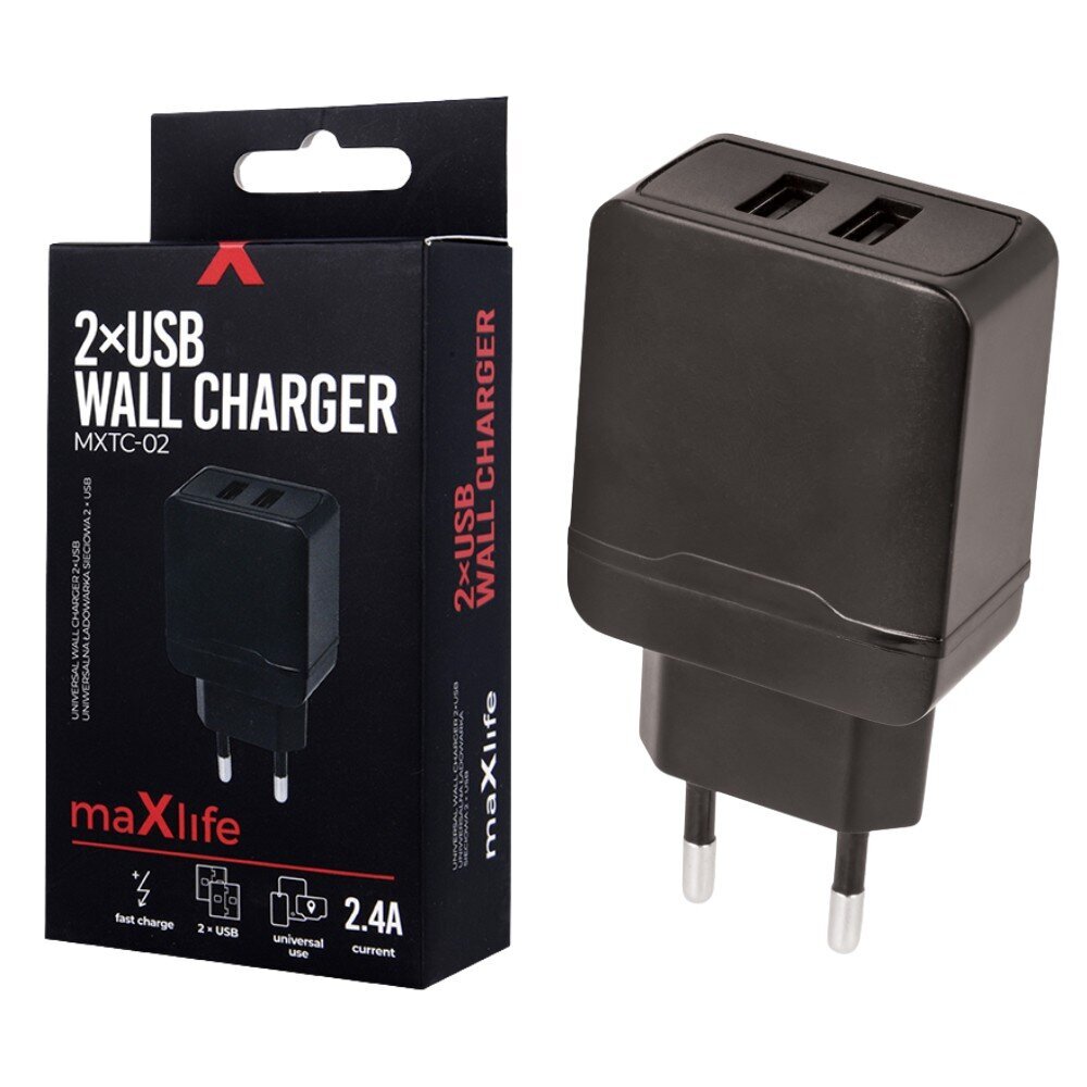 maxlife-usb-lader-2-4a-dubbel-zwart-voorkant-02