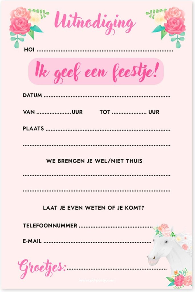 uitnodigingen-paarden-voorkant-8-stuks-voorkant-02