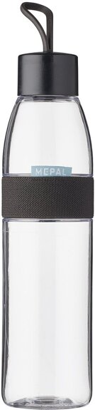 mepal-ellipse-waterfles-700-ml-nordic-black-voorkant-01