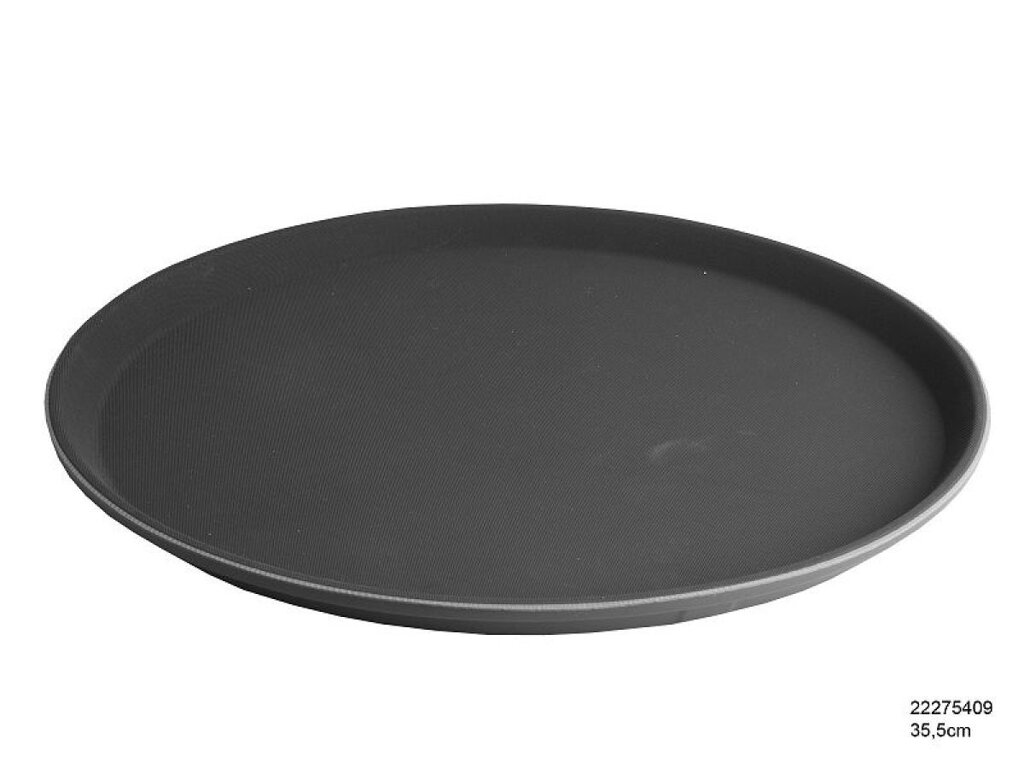 dienblad-rond-anti-slip-35.5-cm-zwart-voorkant-01