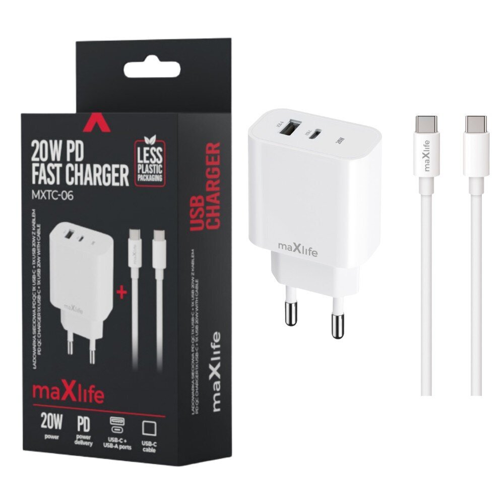 maxlife-usb-usb-c-snellader-20w-usb-c-kabel-1m-voorkant-02
