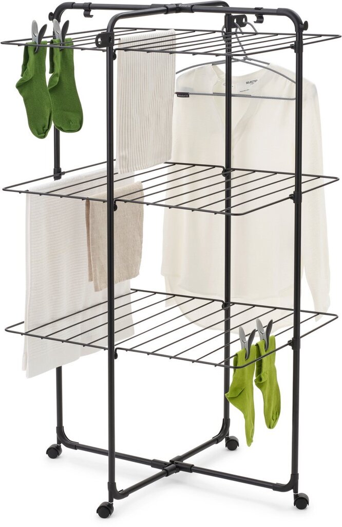 brabantia-hangon-droogtoren-23-cm-zwart-voorkant-02