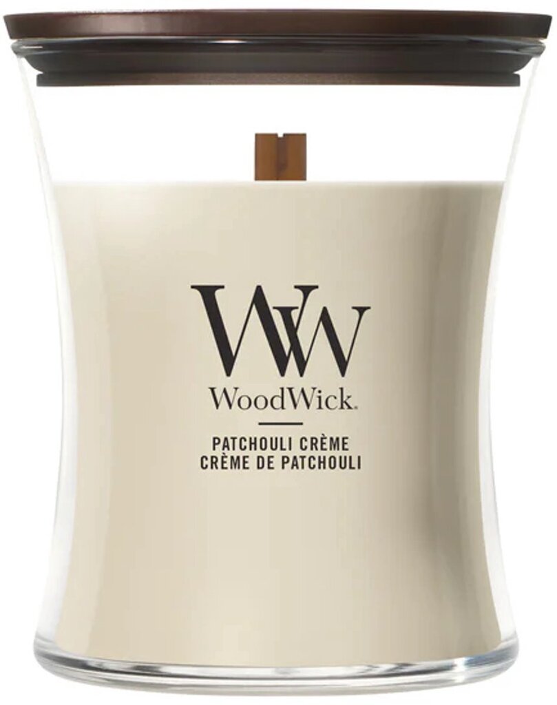 woodwick-geurkaars-medium-patchouli-creme-voorkant-01