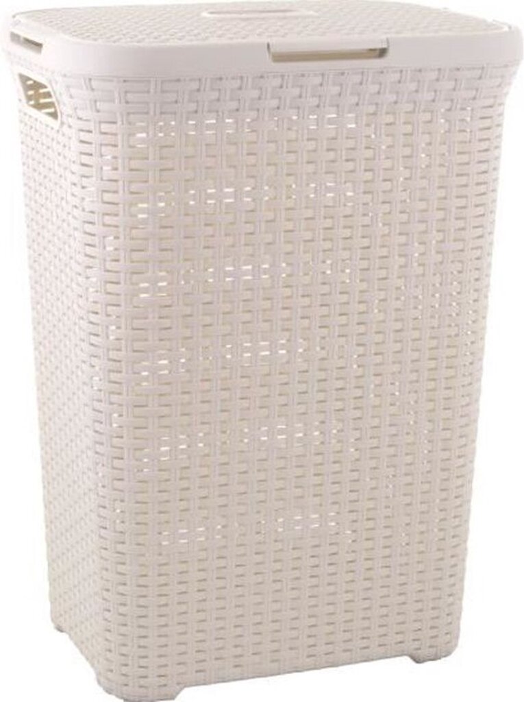 curver-style-wasmand-met-deksel-40-liter-vintage-wit-voorkant-01