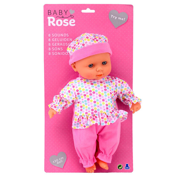 BABY ROSE POP MET GELUIDEN