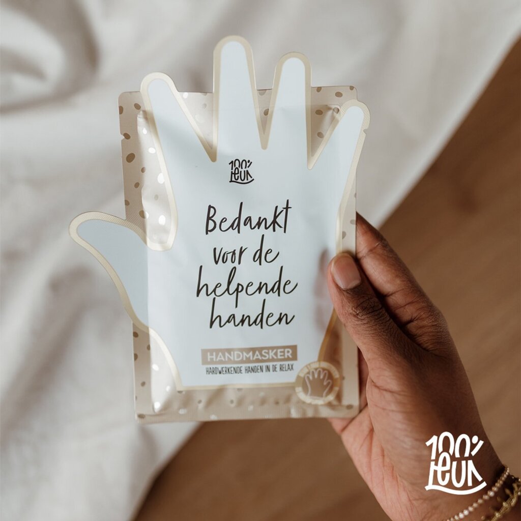 100-procent-leuk-handmasker-bedankt-voor-de-helpende-handen-cadeau-bednakje-voorkant-04