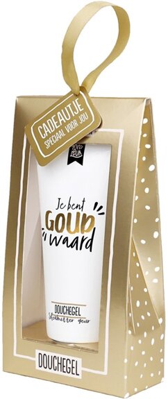 100%leuk-douchegel-in-cadeauverpakking-je-bent-goud-waard-voorkant-01
