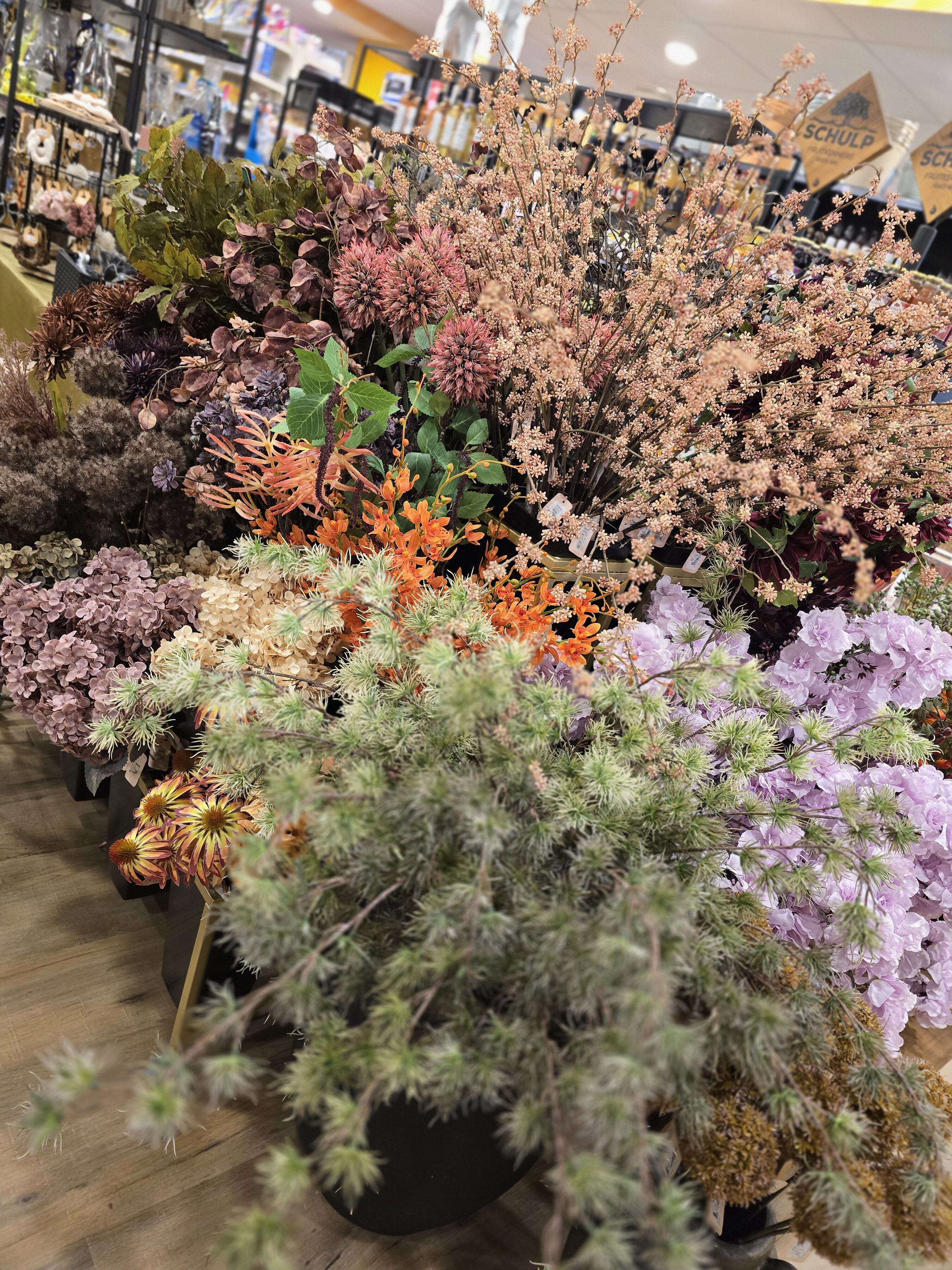 Zijdebloemen