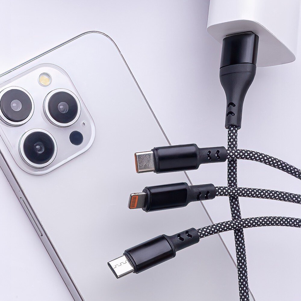 maxlife-usb-kabel-multi-lightning-2x-usb-c-zwart-66W-voorkant-04