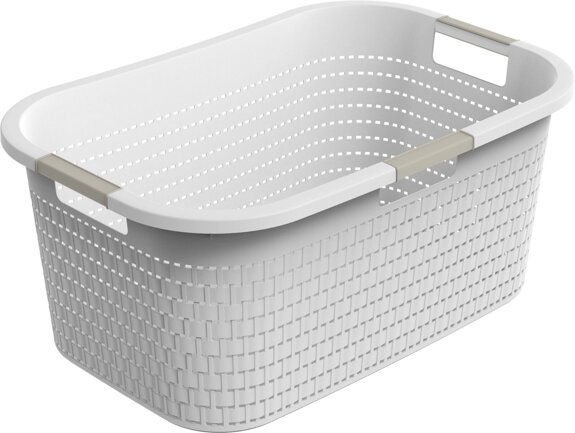 rotho-wasmand-country-wit-40-liter
