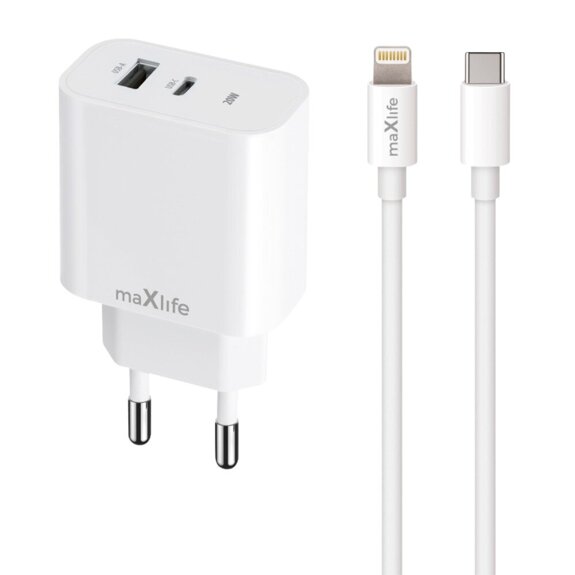 maxlife-usb-usb-c-snellader-20w-wit-lightning-kabel-1m-voorkant-01