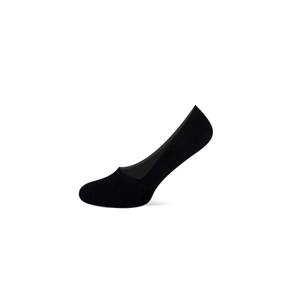 sneaker met siliconen rand zwart-