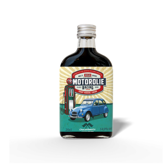 12 - Fles Motorolie Eend