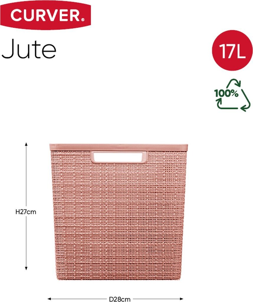 curver-jute-opbergmand-maat-17-liter-roze-voorkant-04