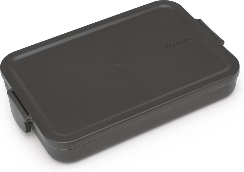 brabantia-make-take-lunchbox-plat-kunststof-dark-grey-voorkant-01