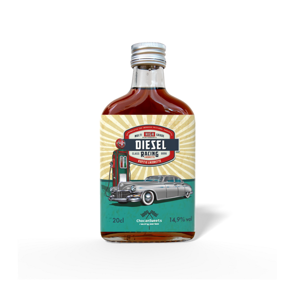 03 - Fles Diesel Oldtimer Grijs