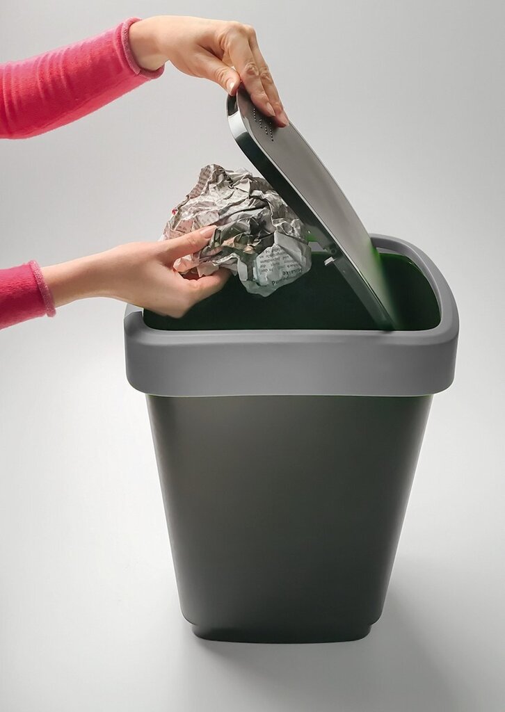 rotho-afvalbak-50-liter-twist-dark-silver-voorkant-04