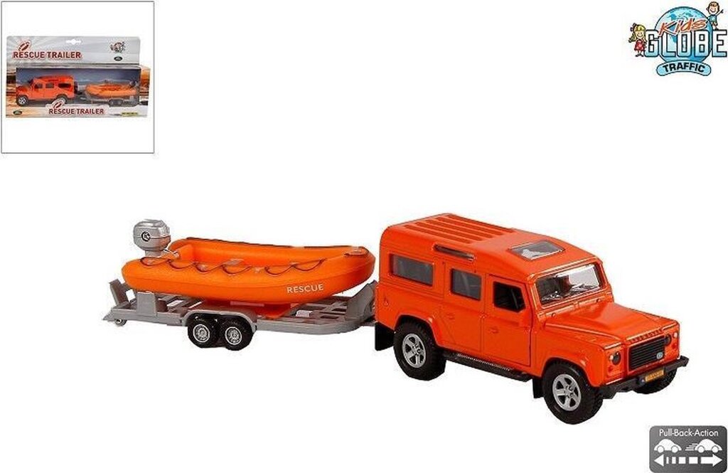 kids-globe-landrover-defender-reddingsbrigade-met-reddingsboot-voorkant-01