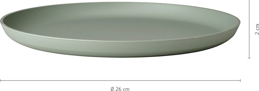 mepal-dinerbord-silueta-26-cm-nordic-sage-voorkant-02