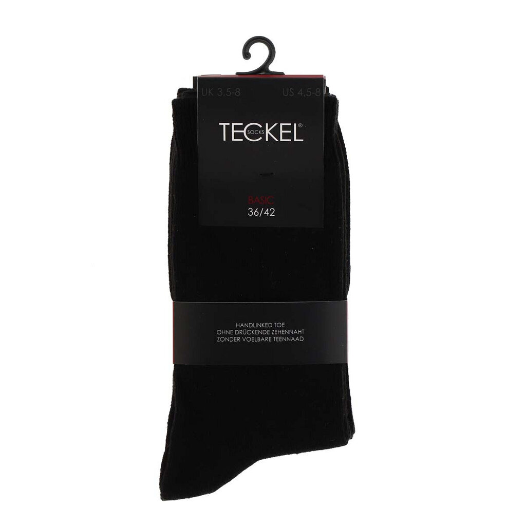 teckel dames sok 36-42 zwart 3-bundel-3
