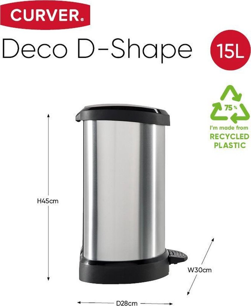curver-decobin-prullenbak-15-liter-zilver-metallic-voorkant-02