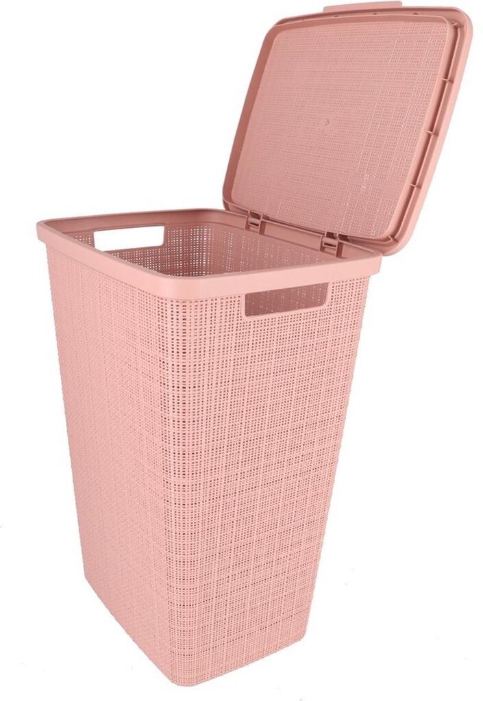 curver-jute-wasmand-58-liter-roze-voorkant-02