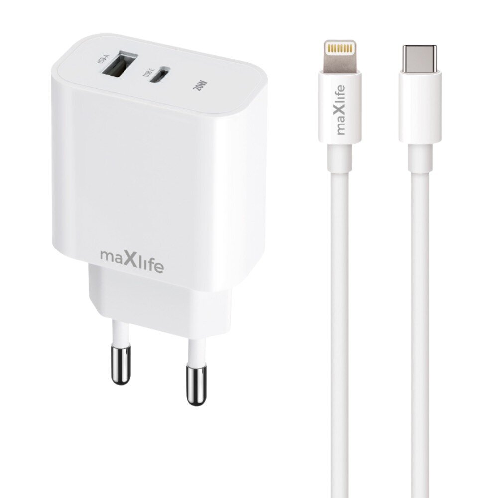 maxlife-usb-usb-c-snellader-20w-wit-lightning-kabel-1m-voorkant-01