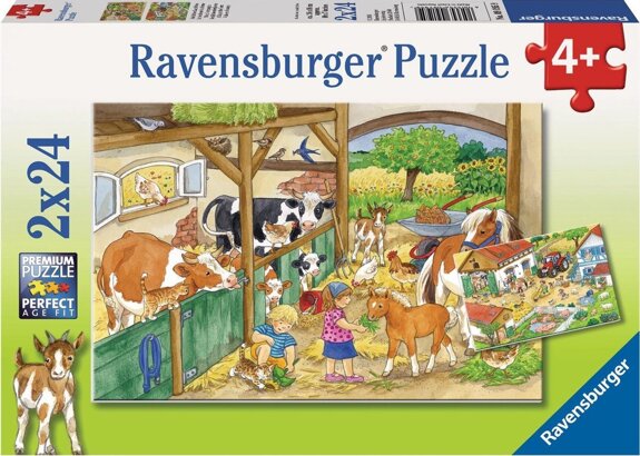 RAVENSBURGER PUZZEL BOERDERIJLEVEN