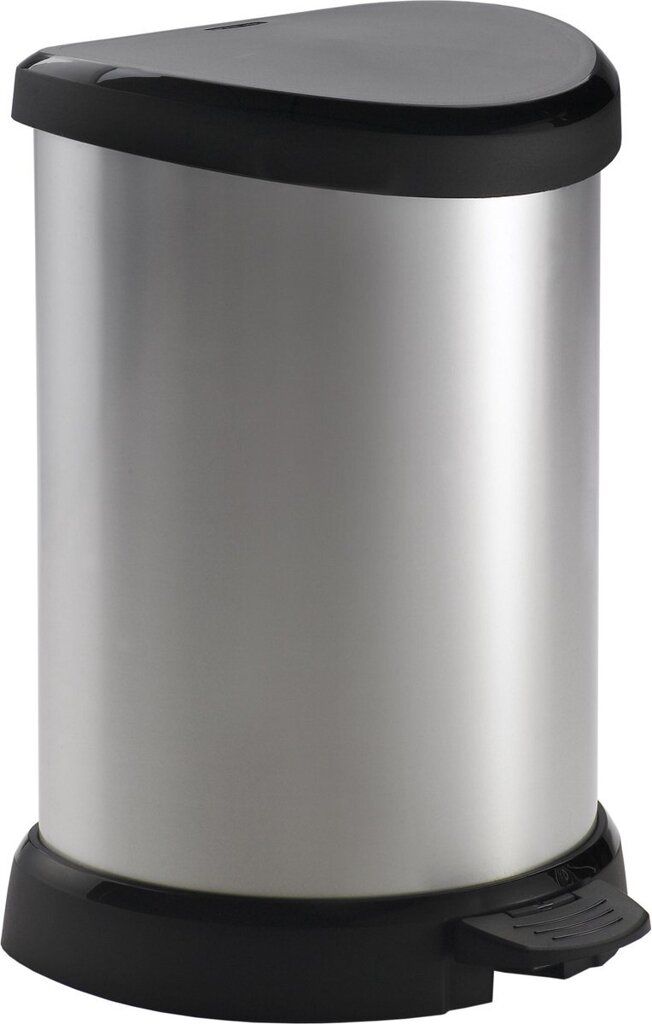 curver-decobin-prullenbak-15-liter-zilver-metallic-voorkant-01