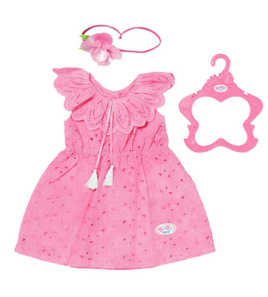 Baby born roze jurkje