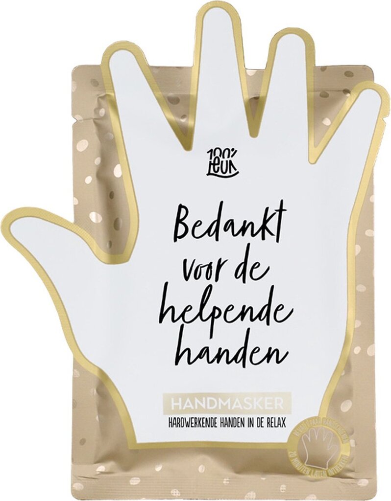 100-procent-leuk-handmasker-bedankt-voor-de-helpende-handen-cadeau-bednakje-voorkant-01