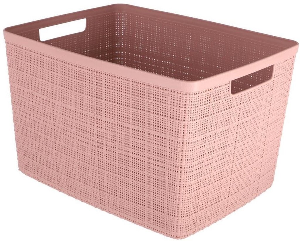 curver-jute-opbergmand-maat-l-20-liter-roze-voorkant-03