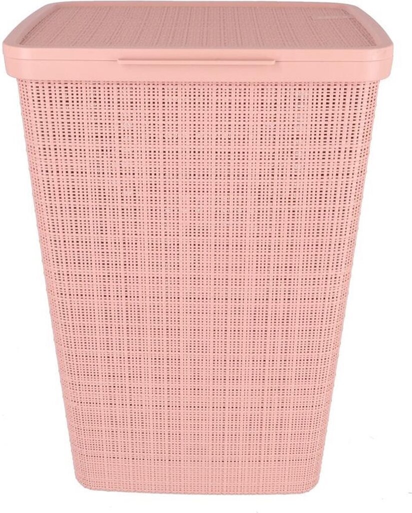 curver-jute-wasmand-58-liter-roze-voorkant-03