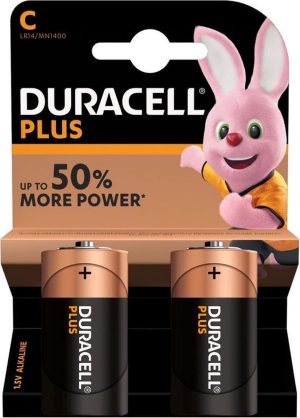 Duracell Plus C batterij